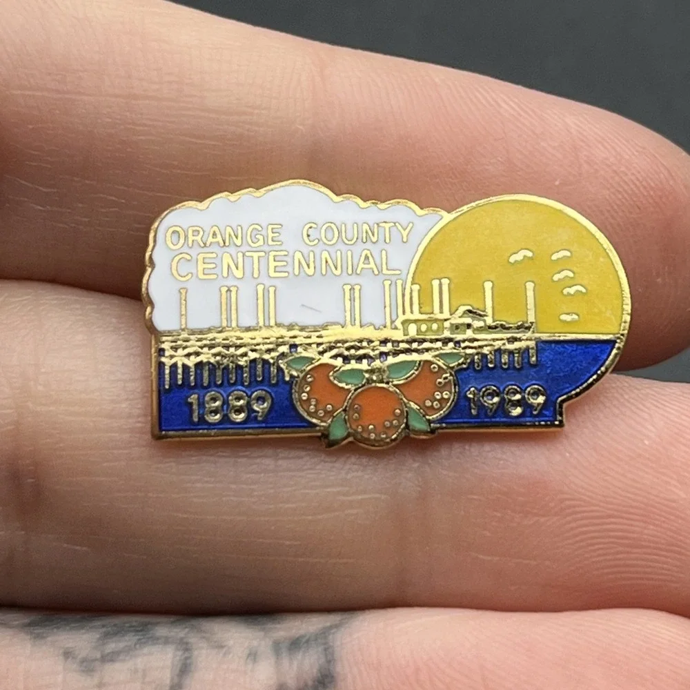 Orange County Centennial 100 Years‎ Lapel Hat Pin
